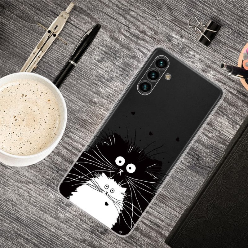 Cover Samsung Galaxy A13 5G / A04s Guarda I Gatti