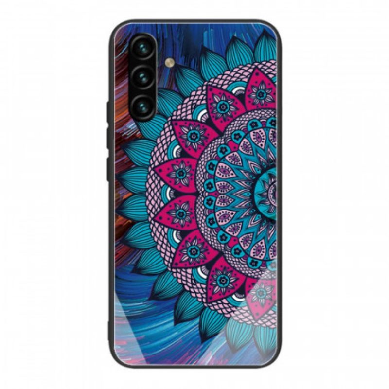 Cover Samsung Galaxy A13 5G / A04s Mandala In Vetro Temperato