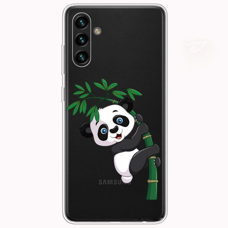 Cover Samsung Galaxy A13 5G / A04s Panda Su Bambù