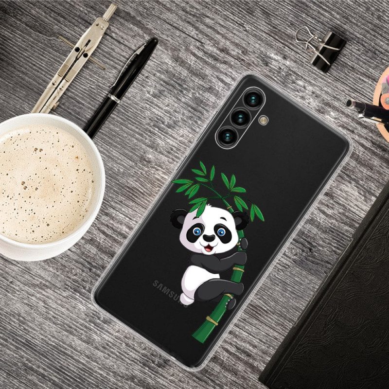 Cover Samsung Galaxy A13 5G / A04s Panda Su Bambù