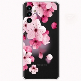 Cover Samsung Galaxy A13 5G / A04s Piccoli Fiori Rosa