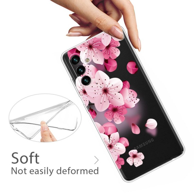 Cover Samsung Galaxy A13 5G / A04s Piccoli Fiori Rosa