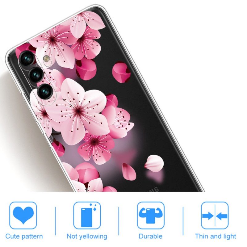 Cover Samsung Galaxy A13 5G / A04s Piccoli Fiori Rosa