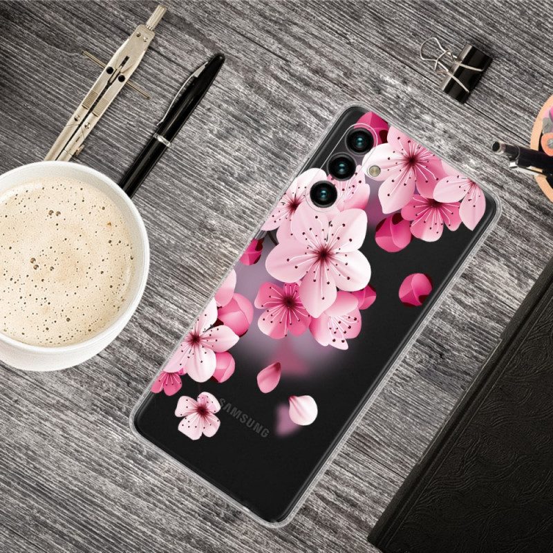 Cover Samsung Galaxy A13 5G / A04s Piccoli Fiori Rosa