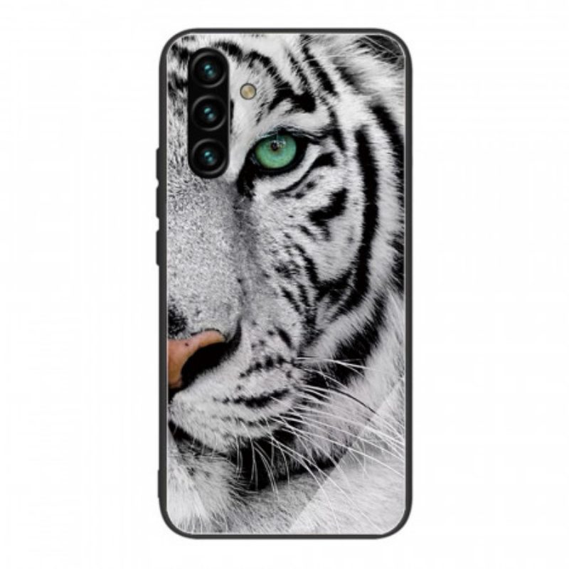 Cover Samsung Galaxy A13 5G / A04s Vetro Temperato Tigre