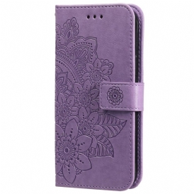 Custodia A Portafoglio Samsung Galaxy A13 5G / A04s Fiore Mandala