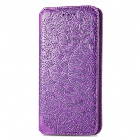 Folio Cover Samsung Galaxy A13 5G / A04s Custodia in pelle Mandala