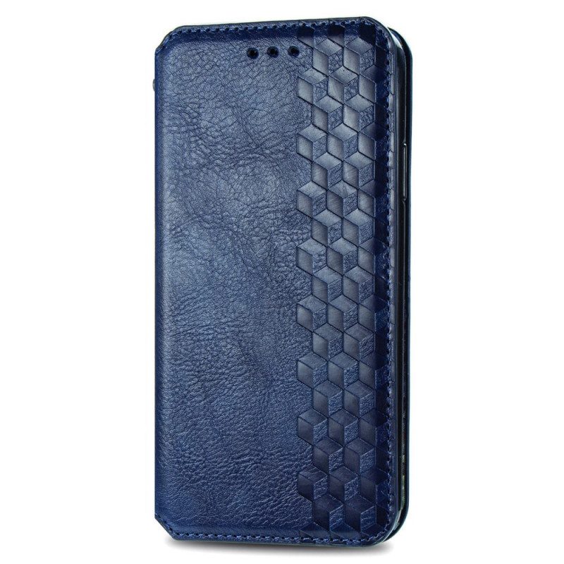 Folio Cover Samsung Galaxy A13 5G / A04s Custodia in pelle Texture Diamante Effetto Pelle