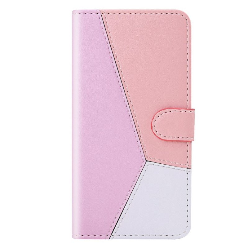 Folio Cover Samsung Galaxy A13 5G / A04s Effetto Pelle Tricolore