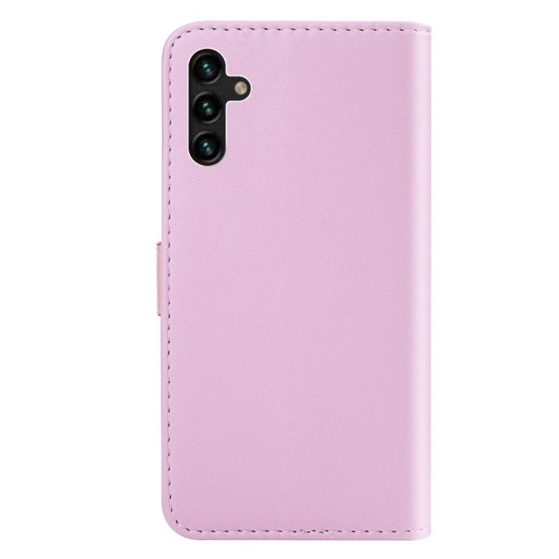 Folio Cover Samsung Galaxy A13 5G / A04s Effetto Pelle Tricolore