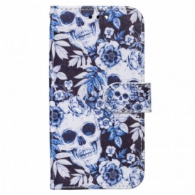 Folio Cover Samsung Galaxy A13 5G / A04s Teschi Retrò