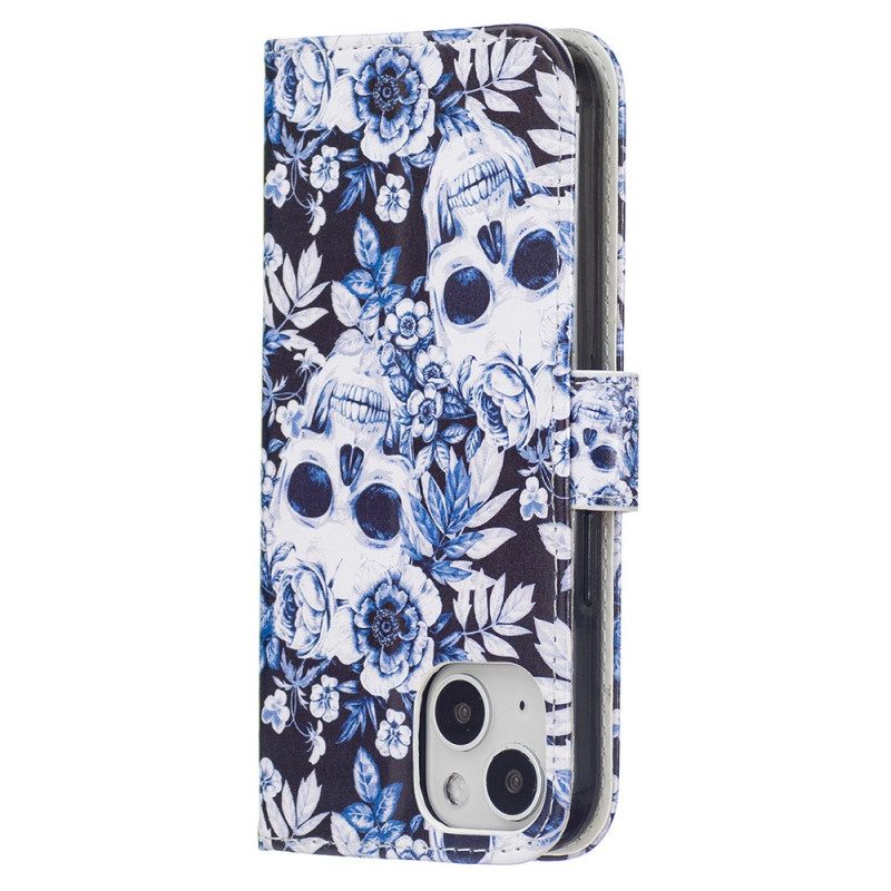 Folio Cover Samsung Galaxy A13 5G / A04s Teschi Retrò