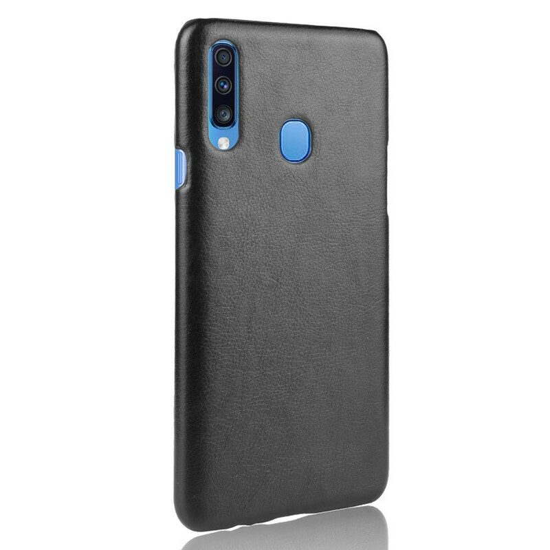 Cover Samsung Galaxy A20s Effetto Pelle Litchi