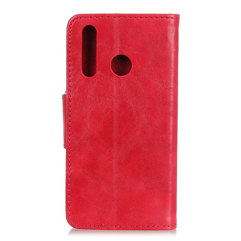 Custodia in pelle Samsung Galaxy A20s Folio Cover Lembo Magnetico A Doppia Faccia