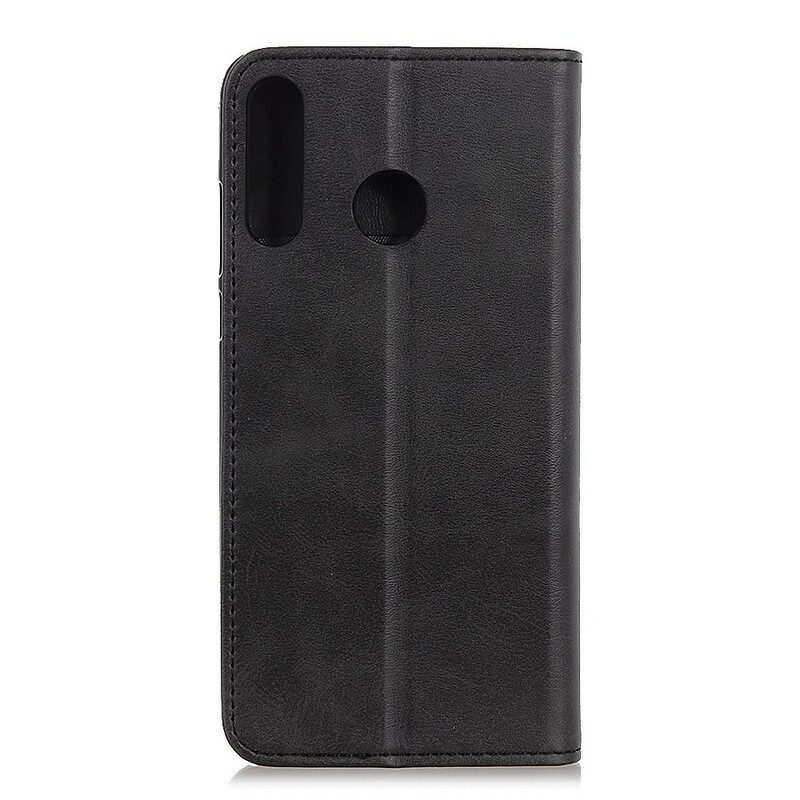 Folio Cover Samsung Galaxy A20s Custodia in pelle Cuoio Spaccato