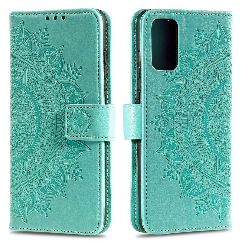 Folio Cover Samsung Galaxy A20s Mandala Del Sole