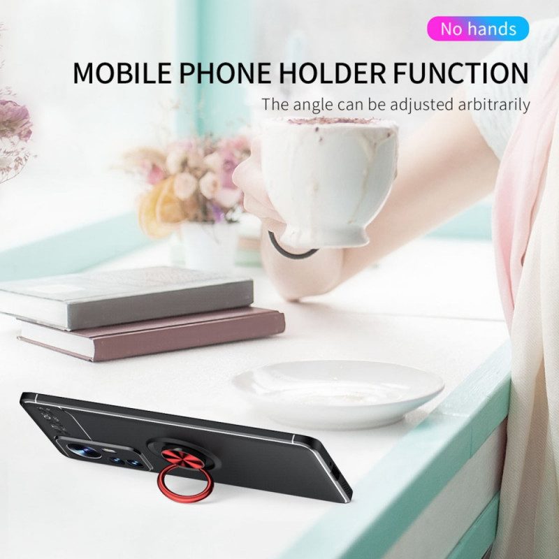 Cover Xiaomi 12 Pro Anello Rotante