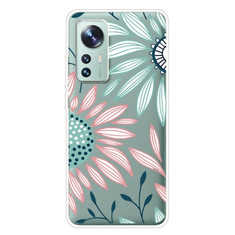 Cover Xiaomi 12 Pro Fiore In Silicone