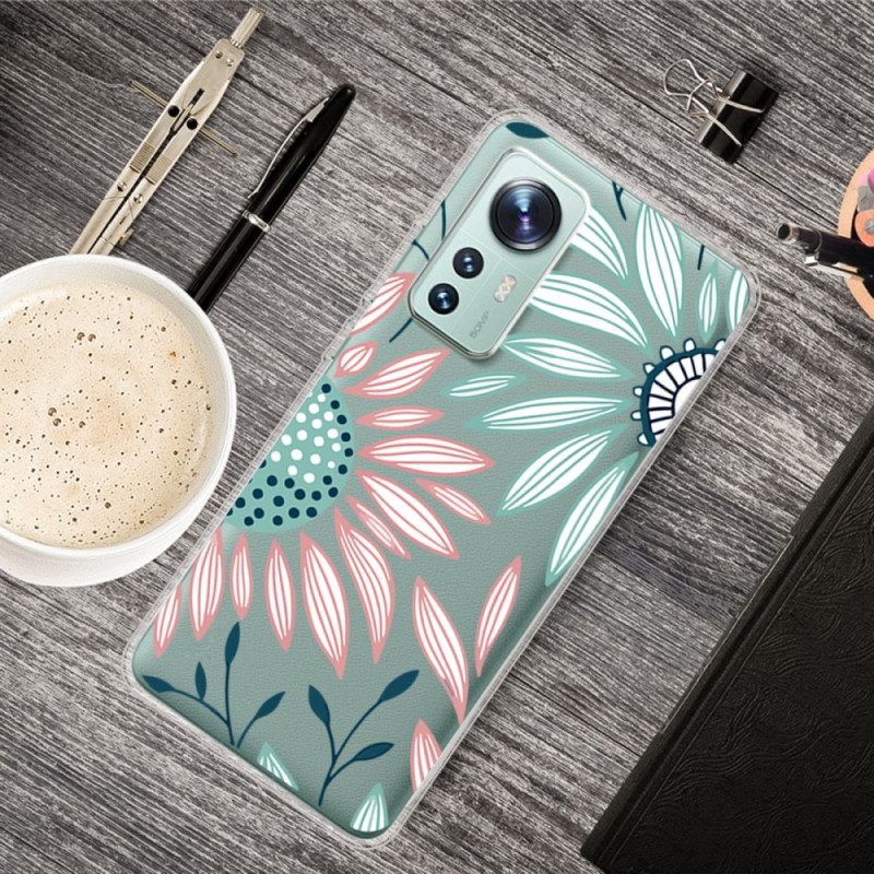 Cover Xiaomi 12 Pro Fiore In Silicone