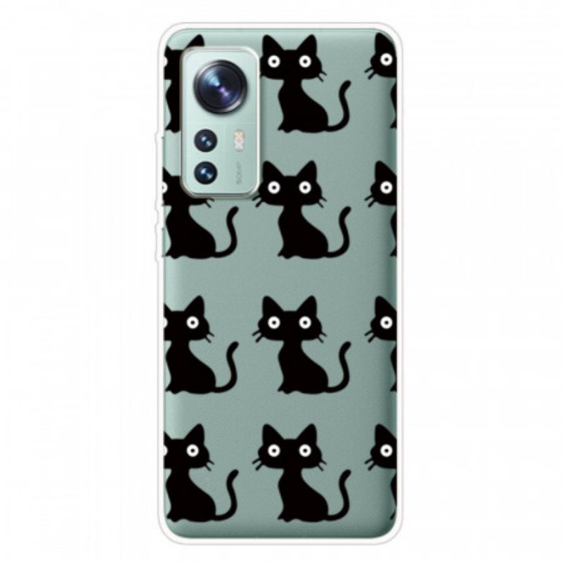 Cover Xiaomi 12 Pro Gatti Divertenti