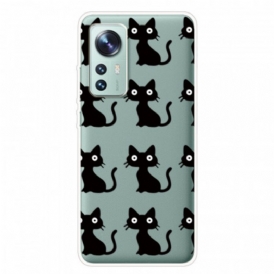 Cover Xiaomi 12 Pro Gatti Divertenti