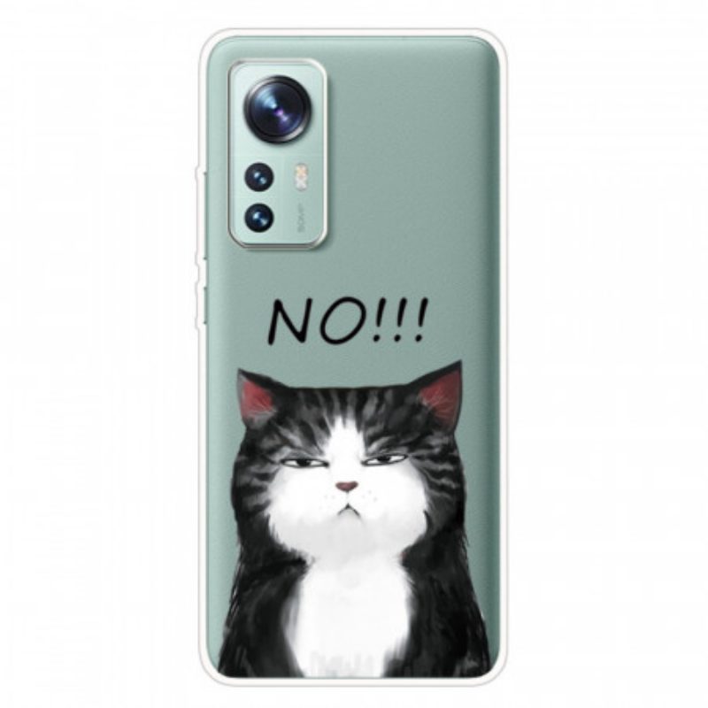 Cover Xiaomi 12 Pro Gatto In Silicone N