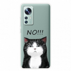 Cover Xiaomi 12 Pro Gatto In Silicone N