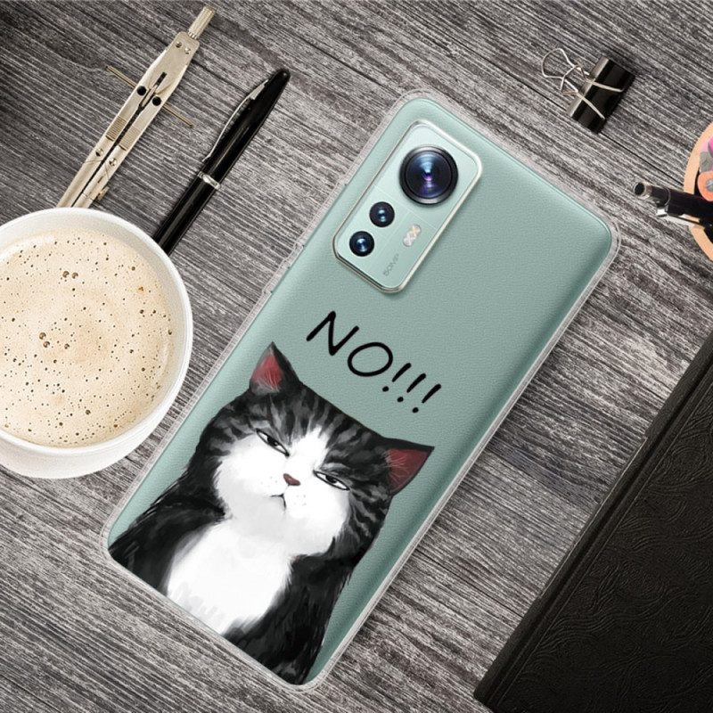 Cover Xiaomi 12 Pro Gatto In Silicone N