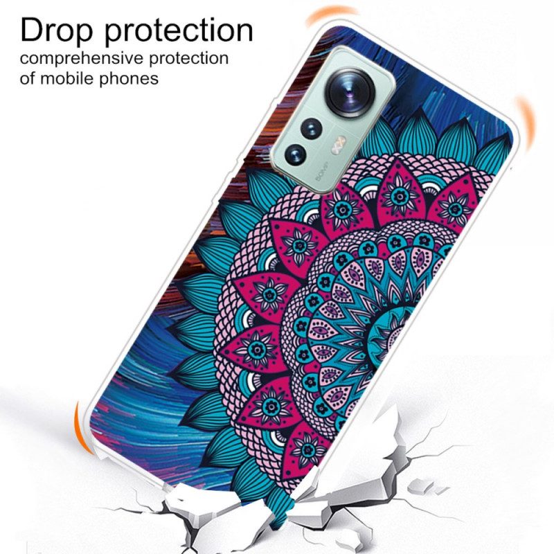 Cover Xiaomi 12 Pro Mandala In Silicone