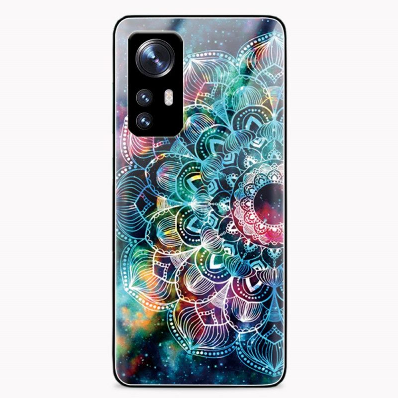 Cover Xiaomi 12 Pro Mandala In Vetro Temperato