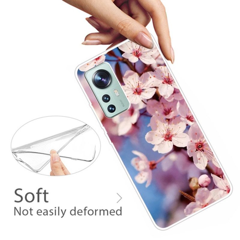 Cover Xiaomi 12 Pro Silicone Floreale