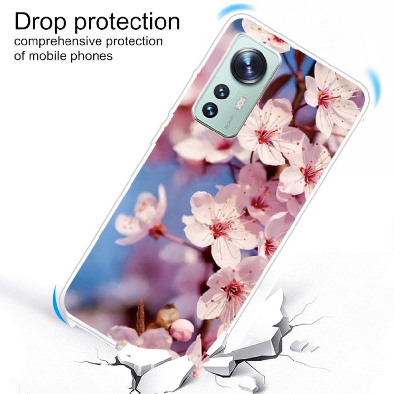 Cover Xiaomi 12 Pro Silicone Floreale