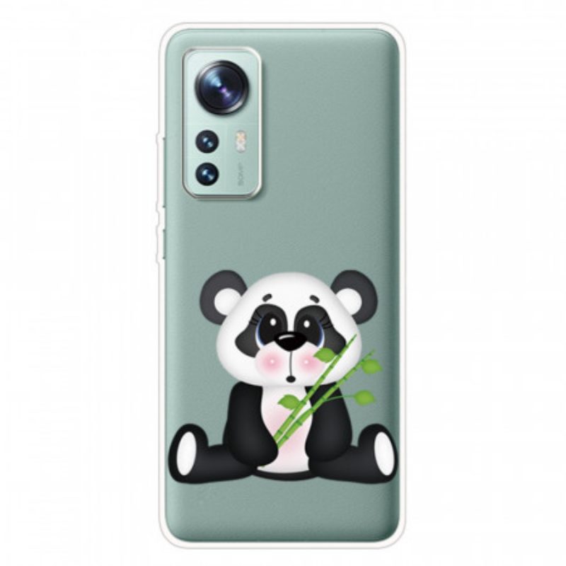 Cover Xiaomi 12 Pro Simpatico Panda In Silicone