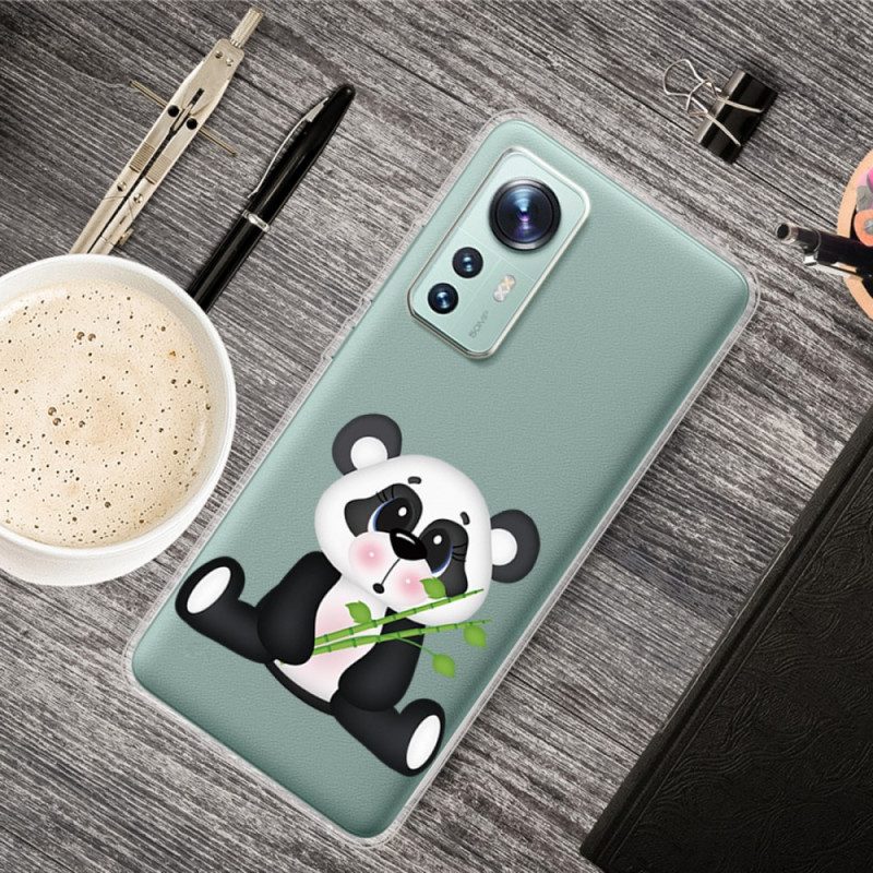 Cover Xiaomi 12 Pro Simpatico Panda In Silicone