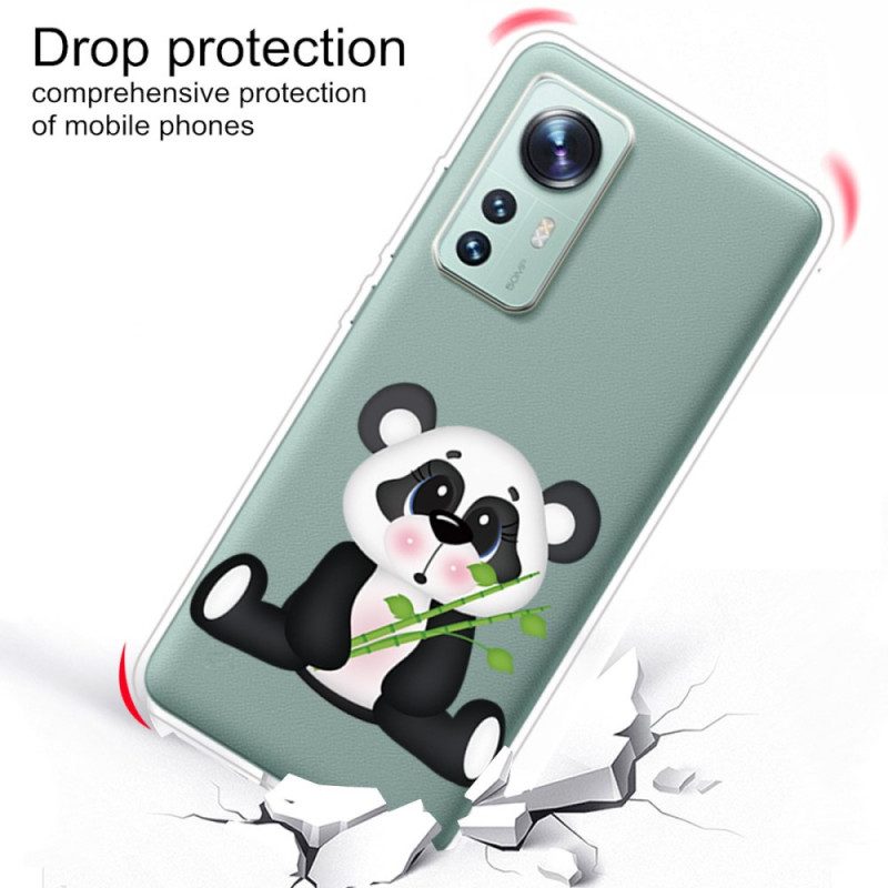 Cover Xiaomi 12 Pro Simpatico Panda In Silicone