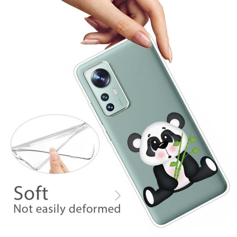 Cover Xiaomi 12 Pro Simpatico Panda In Silicone