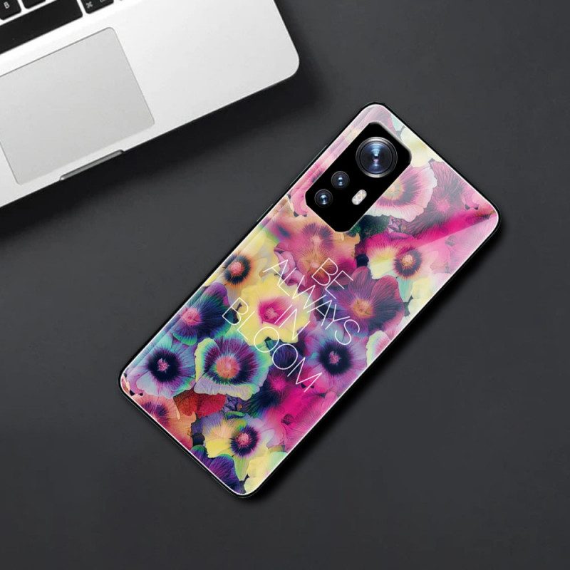 Cover Xiaomi 12 Pro Vetro Temperato Sii Sempre In Fiore