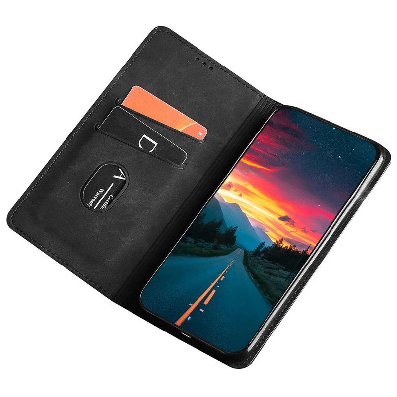 Folio Cover Xiaomi 12 Pro Custodia in pelle Sensazione Sulla Pelle