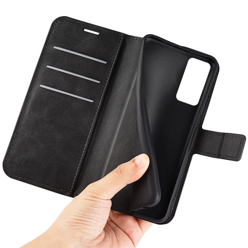 Folio Cover Xiaomi 12 Pro Struttura In Pelle