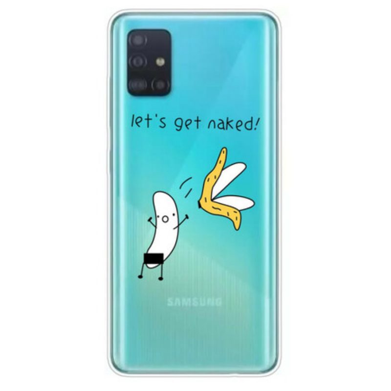 Cover Samsung Galaxy A51 Banana. Mettiamoci A Nudo