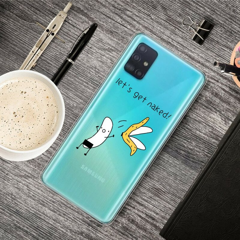 Cover Samsung Galaxy A51 Banana. Mettiamoci A Nudo