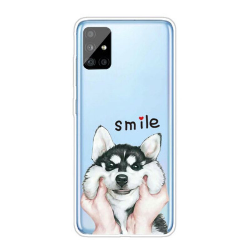 Cover Samsung Galaxy A51 Cane Sorridente