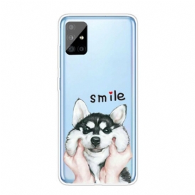 Cover Samsung Galaxy A51 Cane Sorridente