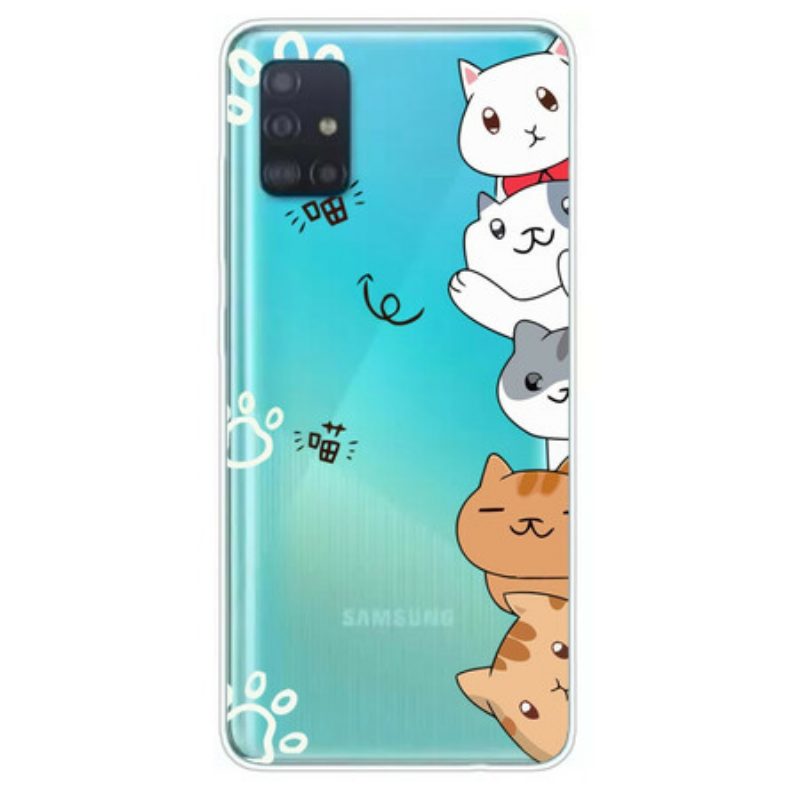 Cover Samsung Galaxy A51 Ciao Gatti