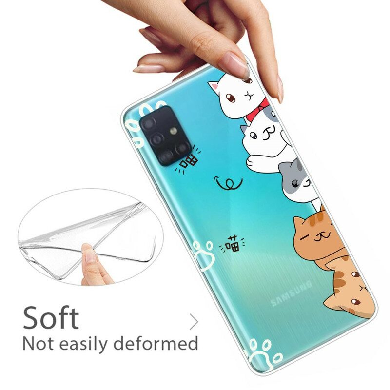 Cover Samsung Galaxy A51 Ciao Gatti