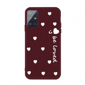 Cover Samsung Galaxy A51 Cuore In Silicone Be Loved