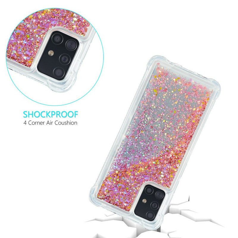 Cover Samsung Galaxy A51 Desideri Paillettes