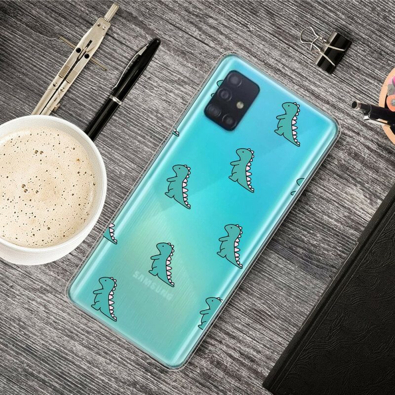 Cover Samsung Galaxy A51 Dinosauri