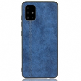 Cover Samsung Galaxy A51 Effetto Pelle Couture