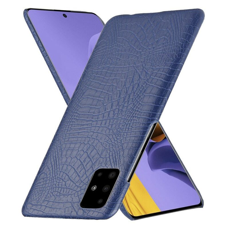 Cover Samsung Galaxy A51 Effetto Pelle Di Coccodrillo